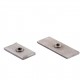 Hot sale carbon steel stainless steel hydraulic pipe clamp bottom plate, integrated bottom plate, riveted bottom plate